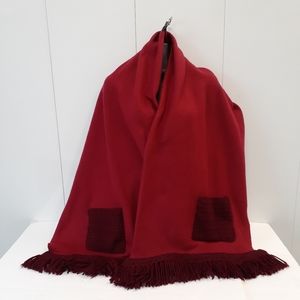 Pashmina Wrap Scarf Xlarge Cozy Warm W/ Pockets